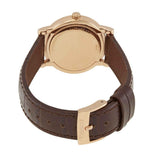 Tissot Carson Premium Lady Silver Dial Brown Leather Strap Watch For Women - T122.210.36.033.00 Buy Now By Tissot