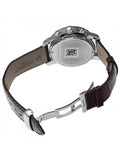 Tissot T Race PRC 200 Chronograph White Dial Brown Leather Strap Watch for Men - T17.1.516.32 Buy Now By Tissot
