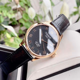 Tissot T Classic Le Locle Automatic Black Dial Black Leather Strap Watch For Men - T41.5.423.53 Buy Now By Tissot