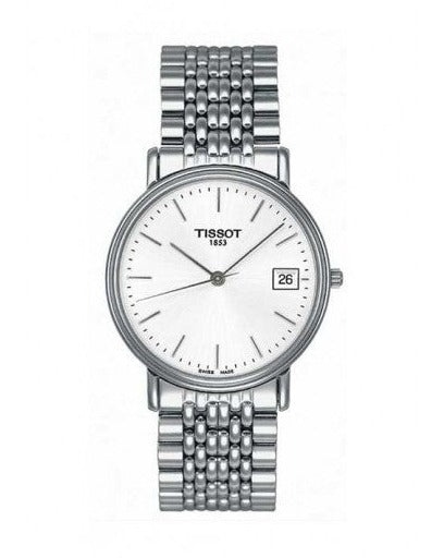 Tissot T Classic Desire Silver Dial Silver Mesh Bracelet Watch for Men - T52.1.481.31 Buy Now By Tissot