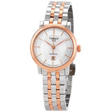 Tissot T Classic Carson Premium 30 White Dial Two Tone Steel Strap Watch for Women - T122.207.22.031.01 Buy Now By Tissot
