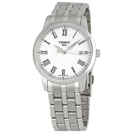 Tissot T Classic Dream White Dial Silver Steel Strap Watch for Men - T033.410.11.013.01 Buy Now By Tissot