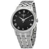 Tissot Classic Dream Black Dial Silver Steel Strap Watch For Men - T129.410.11.053.00 Buy Now By Tissot