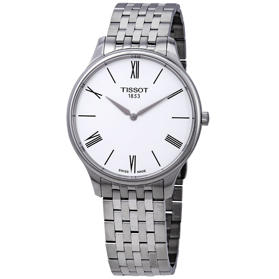 Tissot T Classic Tradition 5.5 White Dial Watch For Men - T063.409.11.018.00 Buy Now By Tissot