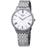Tissot T Classic Tradition 5.5 White Dial Watch For Men - T063.409.11.018.00 Buy Now By Tissot