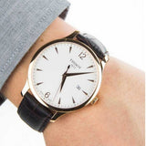 Tissot T Classic Tradition White Dial Brown Leather Strap Watch For Men - T063.610.36.037.00 Buy Now By Tissot