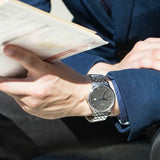 Tissot T Classic Tradition Grey Dial Silver Steel Strap Watch For Men - T063.610.11.067.00 Buy Now By Tissot