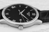 Tissot T Classic Tradition Black Dial Black Leather Strap Watch For Men - T063.610.16.057.00 Buy Now By Tissot