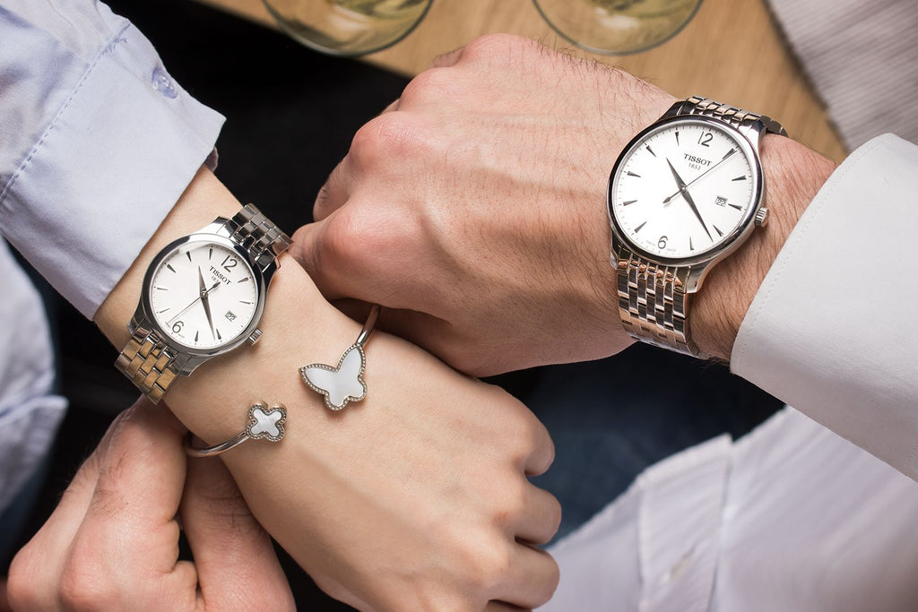 Tissot T Classic Tradition White Dial Silver Steel Strap Watch For Men - T063.610.11.037.00 Buy Now By Tissot