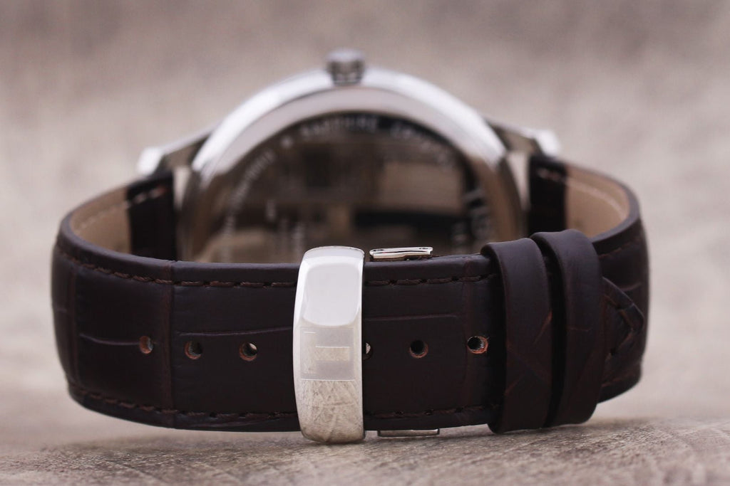 Tissot T Classic Tradition White Dial Brown Leather Strap Watch For Men - T063.610.16.037.00 Buy Now By Tissot