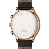 Tissot T Classic Tradition Chronograph White Dial Brown Leather Strap Watch For Men - T063.617.36.037.00 Buy Now By Tissot