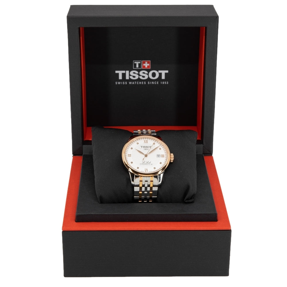 Tissot T Classic Le Locle Powermatic 80 Silver Dial Two Tone Steel Strap Watch For Men - T006.407.22.036.00 Buy Now By Tissot