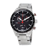 Tissot T Sport PRS 516 Chronograph Black Dial Silver Steel Strap Watch For Men - T100.417.11.051.01 Buy Now By Tissot