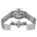 Tissot T Classic Carson Premium Powermatic 80 Black Dial Silver Steel Strap Watch For Men - T122.407.11.051.00 Buy Now By Tissot