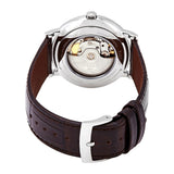 Tissot T-Classic Powermatic 80 Silver Dial Brown Leather Strap Watch For Men - T122.407.16.031.00 Buy Now By Tissot