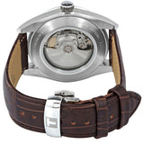 Tissot Gentleman Powermatic 80 Silicium Silver Dial Brown Leather Strap Watch For Men - T127.407.16.031.01 Buy Now By Tissot