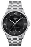 Tissot Chemin Des Tourelles Powermatic 80 Black Dial Silver Steel Strap Watch For Men - T099.407.11.058.00 Buy Now By Tissot