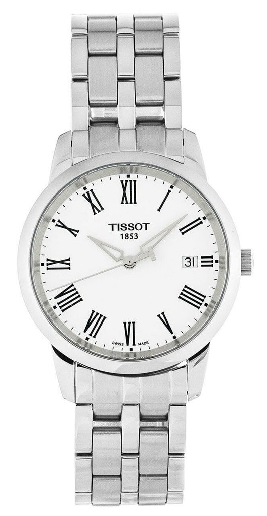 Tissot T Classic Dream White Dial Silver Steel Strap Watch for Men - T033.410.11.013.01 Buy Now By Tissot