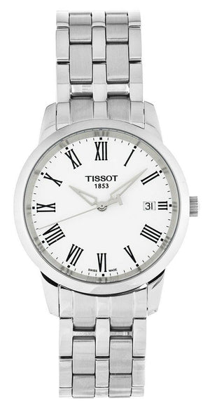 Tissot T Classic Dream White Dial Silver Steel Strap Watch for Men - T033.410.11.013.01 Buy Now By Tissot