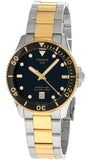 Tissot Seastar 1000 Black Dial Two Tone Steel Strap Watch for Women - T120.210.22.051.00 Buy Now By Tissot