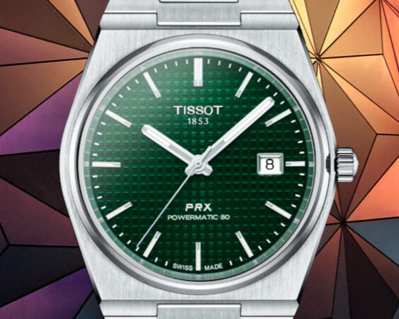 Tissot PRX Powermatic 80 Green Dial Silver Steel Strap Watch For Men - T137.407.11.091.00 Buy Now By Tissot