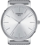 Tissot Everytime Gent Silver Dial Silver Mesh Bracelet Watch for Men - T143.410.11.011.00 Buy Now By Tissot