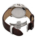 Tissot Couturier Chronograph White Dial Brown Leather Strap Watch For Men - T035.617.16.031.00 Buy Now By Tissot