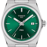 Tissot PRX Green Dial Silver Steel Strap Watch for Women - T137.210.11.081.00 Buy Now By Tissot