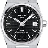 Tissot PRX Powermatic 80 Black Dial Silver Steel Strap Watch for Men - T137.207.11.051.00 Buy Now By Tissot