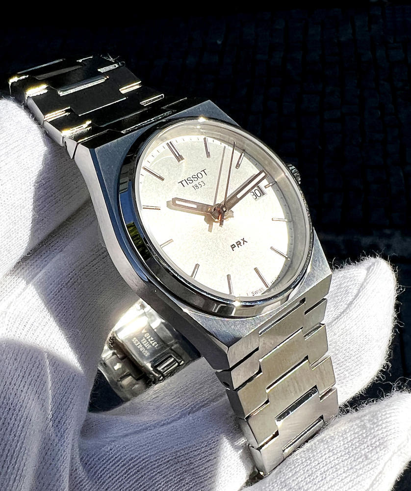 Tissot PRX Silver Dial Silver Steel Strap Watch For Women - T137.210.11.031.00 Buy Now By Tissot