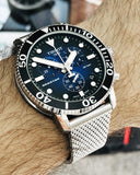 Tissot Seastar 1000 Chronograph Blue Dial Silver Mesh Bracelet Watch For Men - T120.417.11.041.02 Buy Now By Tissot