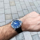 Tissot Seastar 1000 Powermatic 80 Silicium Blue Dial Blue Nylon Strap Watch For Men - T120.407.17.041.01 Buy Now By Tissot