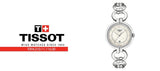Tissot T Trend Flamingo Mother of Pearl Dial Silver Steel Strap Watch for Women - T094.210.11.116.00 Buy Now By Tissot