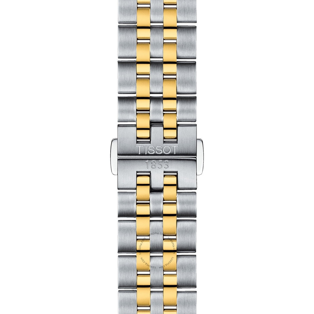 Tissot Ballade Powermatic 80 Chronometer Silver Dial Two Tone Steel Strap Watch For Men - T108.408.22.037.00 Buy Now By Tissot