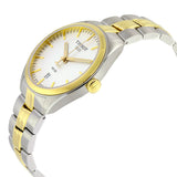 Tissot T Classic PR 100 White Dial Two Tone Steel Strap Watch for Men - T101.410.22.031.00 Buy Now By Tissot