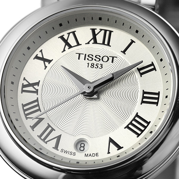 Tissot Bellissima Small Lady Silver Dial Silver Steel Strap Watch For Women - T126.010.11.013.00 Buy Now By Tissot