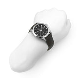 Tissot Gentleman Powermatic 80 Silicium Black Dial Brown Leather Strap Watch For Men - T127.407.16.051.01 Buy Now By Tissot