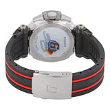 Tissot T Race Chronograph Stefan Bradl Special Edition Black Dial Black Rubber Strap Watch for Men - T092.417.27.057.02 Buy Now By Tissot