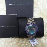 Marc Jacobs Amy Purple Dial Black Steel Strap Watch for Women - MBM3224 Buy Now By Marc Jacobs