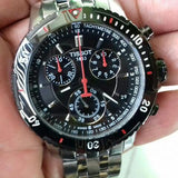 Tissot PRS 200 Chronograph Grey Dial Silver Steel Strap Watch For Men - T067.417.21.051.00 Buy Now By Tissot