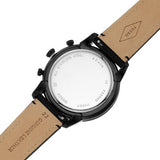 Fossil Goodwin Chronograph Black Dial Black Leather Strap Watch for Men - FS5585 Buy Now By Fossil