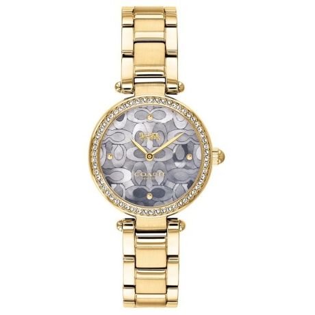 Coach Park Blue Dial Gold Steel Strap Watch for Women - 14503225 Buy Now By Coach