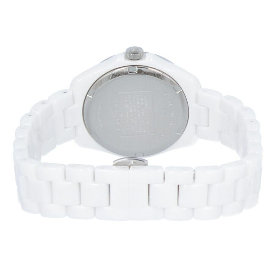 Coach Preston Mother of Pearl Dial White Steel Strap Watch for Women - 14503661 Buy Now By Coach
