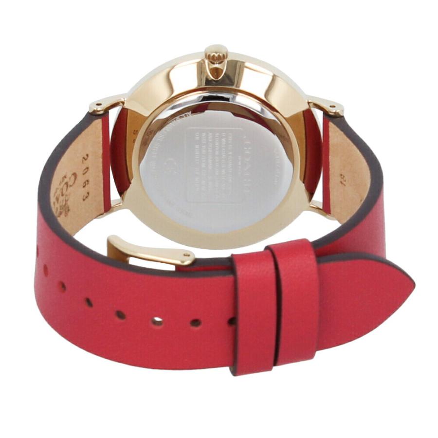 Coach Perry Red Dial Red Leather Strap Watch for Women - 14503722 Buy Now By Coach