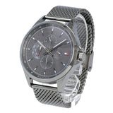 Tommy Hilfiger Shawn Chronograph Quartz Grey Dial Grey Mesh Bracelet Watch for Men - 1791613 Buy Now By Tommy Hilfiger