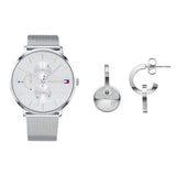 Tommy Hilfiger Jenna Quartz Silver Dial Silver Mesh Bracelet Watch For Women - 1781942 Buy Now By Tommy Hilfiger