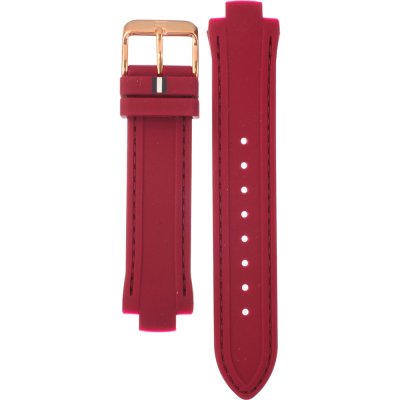 Tommy Hilfiger Claudia Red Dial Two Tone Steel Strap Watch for Women - 1781744 Buy Now By Tommy Hilfiger