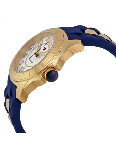 Tommy Hilfiger White Dial Two Tone Steel Strap Watch for Women - 1781307 Buy Now By Tommy Hilfiger