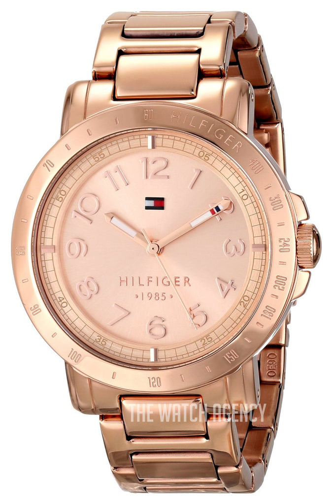 Tommy Hilfiger Bella Rose Gold Dial Rose Gold Steel Strap Watch for Women - 1781396 Buy Now By Tommy Hilfiger
