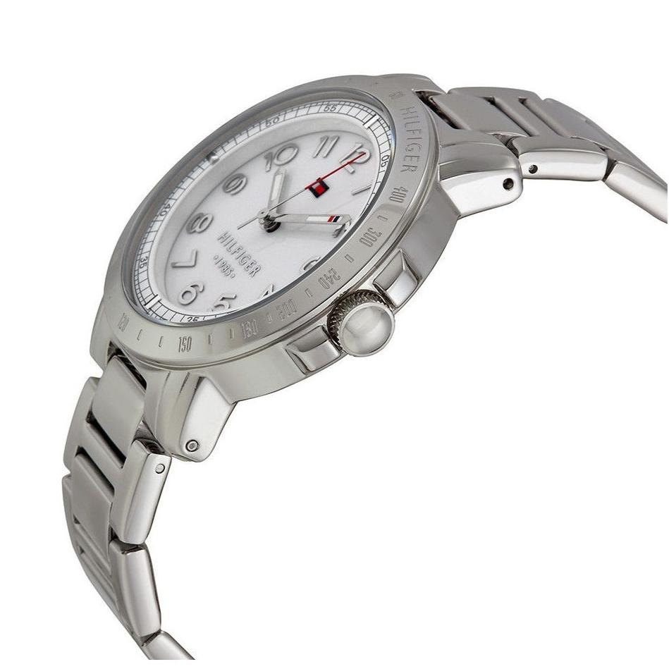 Tommy Hilfiger White Dial Silver Steel Strap Watch for Women - 1781397 Buy Now By Tommy Hilfiger